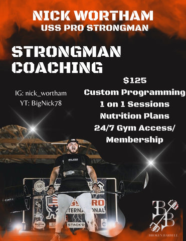 Nick Wortham - Strongman Coaching